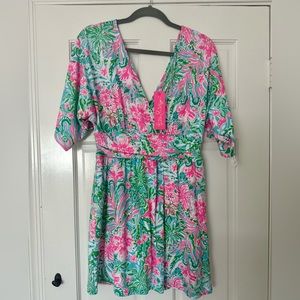 Lilly Pulitzer Parigi Skort Romper, size M, NWT